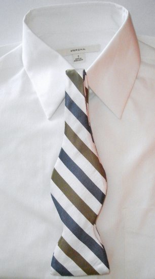 MEN'S SILK SELF-TIE BOW TIE - FREE SHIPPING WORLDWIDE!