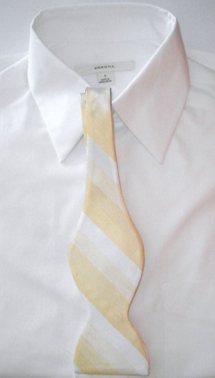 MEN'S SILK SELF-TIE BOW TIE - FREE SHIPPING WORLDWIDE!