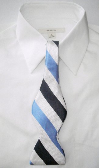 MEN'S SILK SELF-TIE BOW TIE - FREE SHIPPING WORLDWIDE!