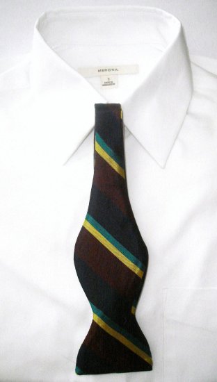 MEN'S SILK SELF-TIE BOW TIE - FREE SHIPPING WORLDWIDE!