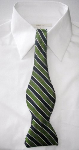 MEN'S SILK SELF-TIE BOW TIE - FREE SHIPPING WORLDWIDE!