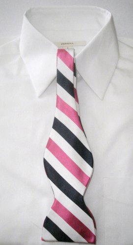 MEN'S SILK SELF-TIE BOW TIE - FREE SHIPPING WORLDWIDE!