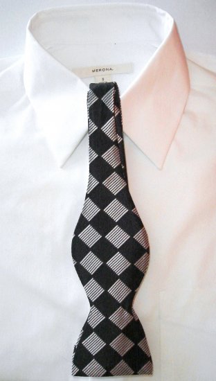 MEN'S SILK BOW TIE - FREE SHIPPING WORLDWIDE!