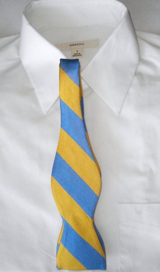 MEN'S SILK SELF-TIE BOW TIE - FREE SHIPPING WORLDWIDE!