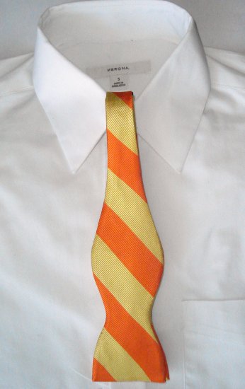 MEN'S SILK SELF-TIE BOW TIE - FREE SHIPPING WORLDWIDE!