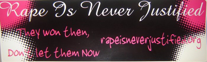 Bumper Sticker (Pink)