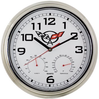 C5 Corvette Weather Station Wall Clock