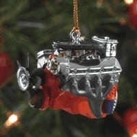 Chevy L89 Engine 1:18 Resin Decoration