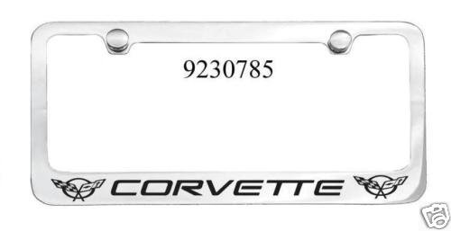 C5 Corvette Engraved License Plate Frame