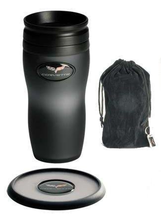 C6 Corvette Soft Touch Tumbler Set - Smoke