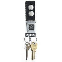 Corvette Small Keychain Holder - Black Webbing