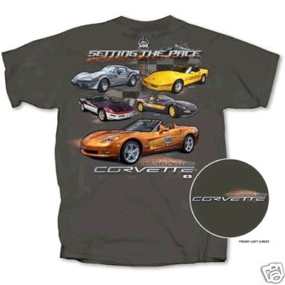 "Setting the Pace" Corvette Indy 500 T-Shirt - L