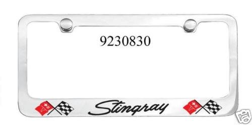 C3 Corvette Stingray Engraved License Plate Frame