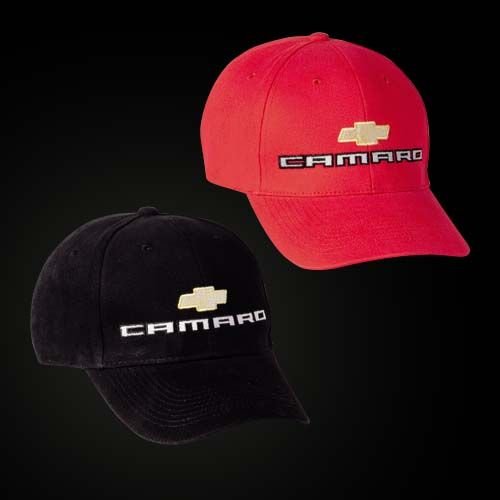 2010 Camaro Brushed Cotton Hat - RED
