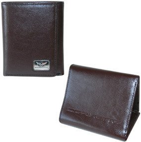 Corvette C5 Wallet - Brown Leather