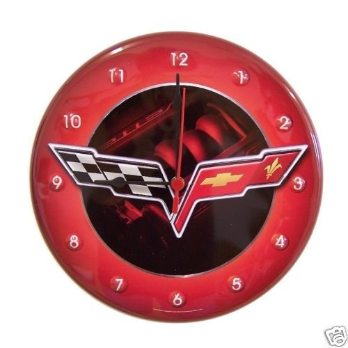 C6 Corvette Tin Clock