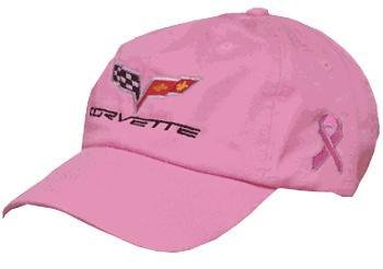 C6 Women's Corvette Breast Cancer Awareness Pink Hat