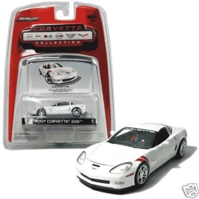2007 Arctic White ZO6 Corvette Special Ed. 1:64 Diecast