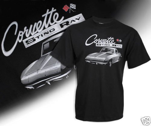 C2 Corvette Black Shadow T-Shirt - 2XL