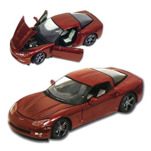 2009 Corvette Crystal Red Limited Edition 1:24 Diecast