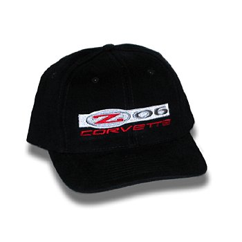C5 Corvette Z06 Black Cotton Twill Low Profile Hat