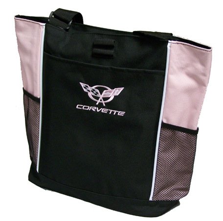 C5 Corvette Tote Bag - Pink
