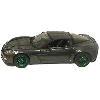 2009 Corvette Cyber Gray Ltd. Ed. Z06 Green Machine 1:24 Diecast