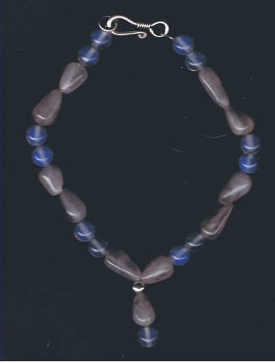 Rose Quartz and Moonstone Bracelet !