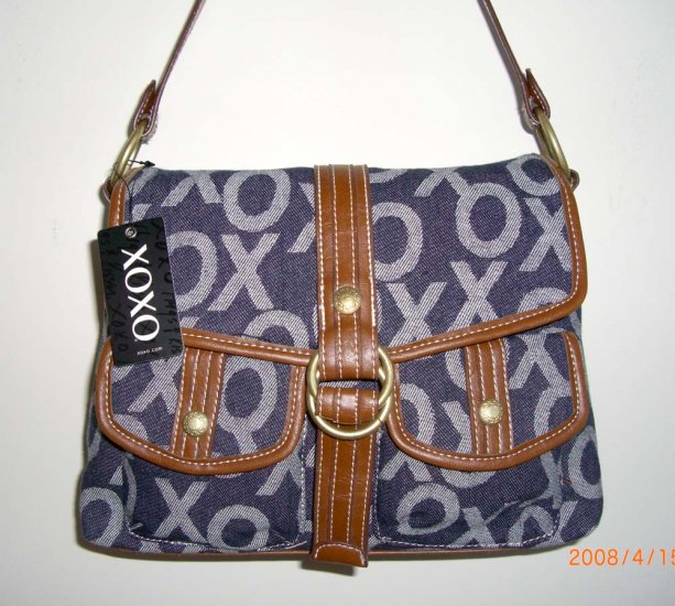 XOXO HANDBAG / PURSE BAG STYLE GO GO DENIM ~ NEW STYLE~ NWT