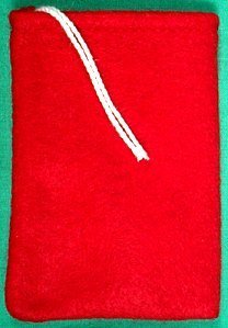 Red Flannel Bag