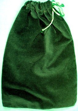 Velveteen Drawstring Bag