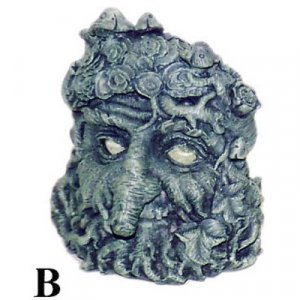 Green Man Candle Holder