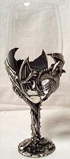 Dragon Wine Glass (8 1/2")