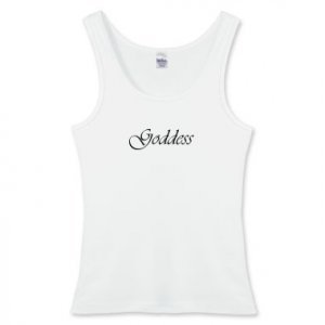 Goddess Tank Women's Fitted Tank Top