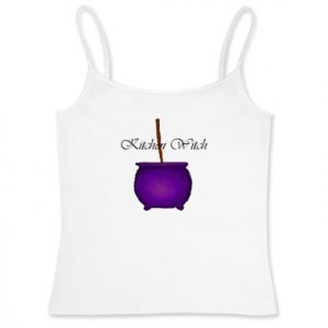 Kitchen Witch Women's Fitted Camisole Tank