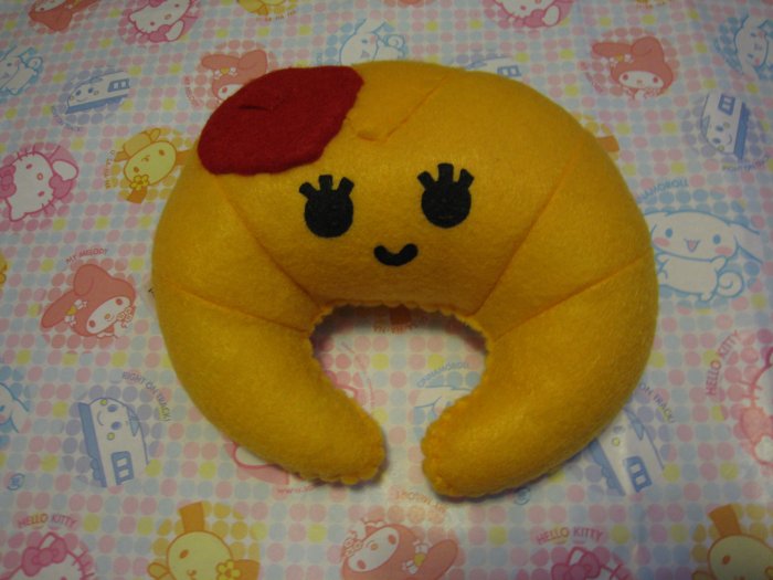 Croissant Plush Toy