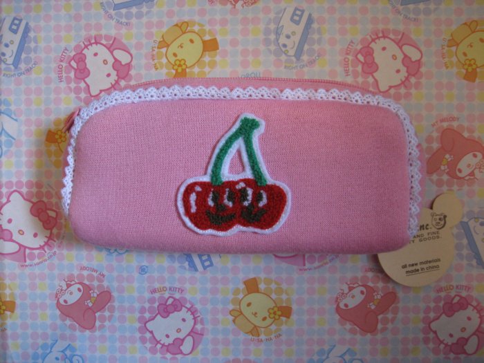 Gladee Inc. Cherry Twins Pencil Case