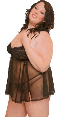 ~ Flirty Mesh Babydoll ~