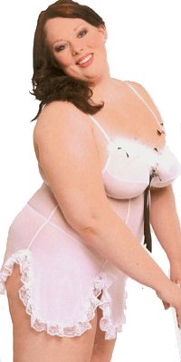 ~ Sexy Babydoll WIth Marabou Trims ~