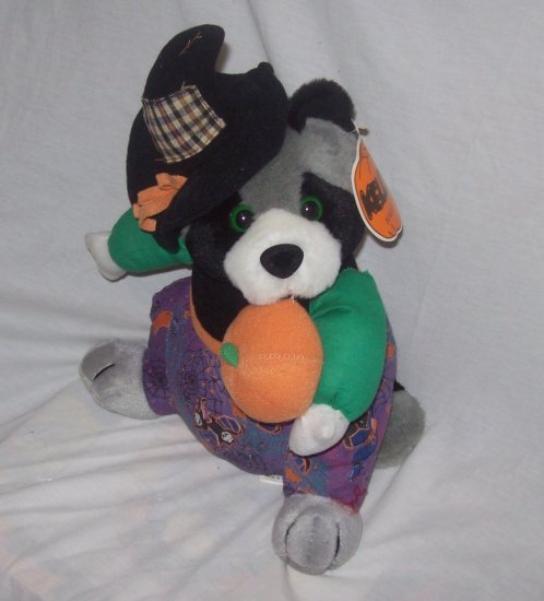 Halloween Decorations, Plush Toy, Stuffed Raccoon