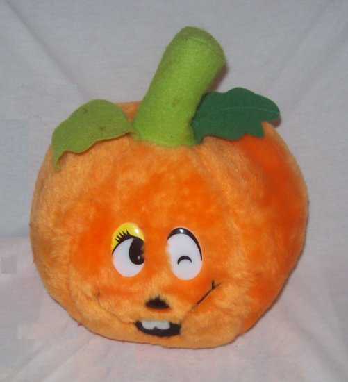 Halloween Decorations, Stuffed Toy, Plush Pumpkin head