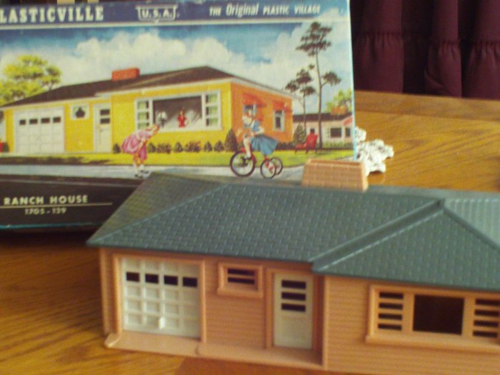 Plasticville Ranch House