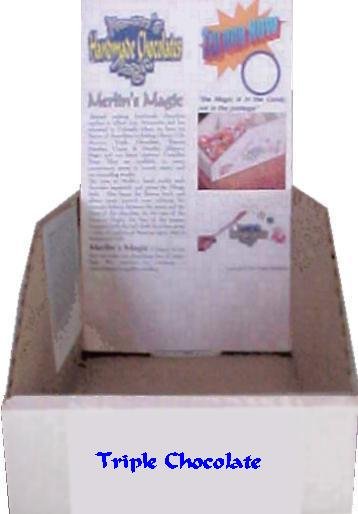 Display for Triple Chocolates