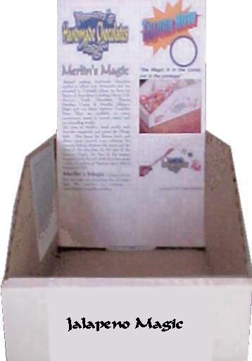 Display box for Jalapeno Magic