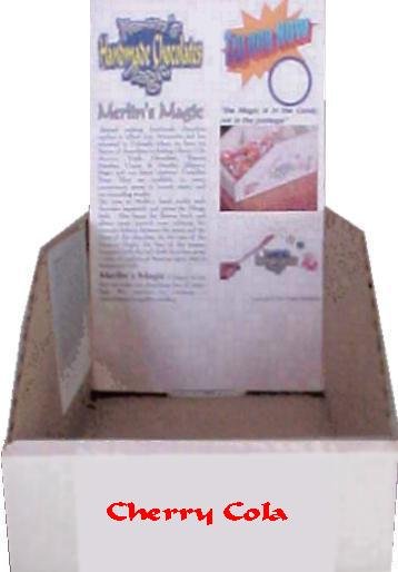 Display box for Cherry Cola