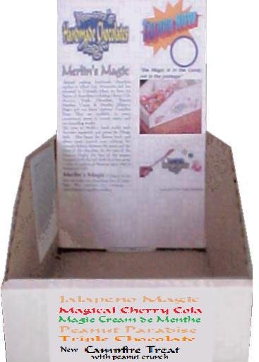 Display box for mixed chocolates