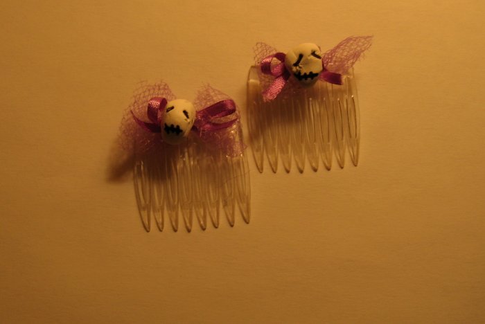 Purple Skull Combs