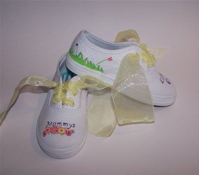 Mommy/Daddys lil Girl Custom Shoes