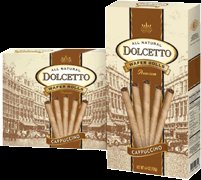 DOLCETTO WAFER ROLLS: CAPPUCCINO