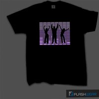 Equalizer T-shirt Purple (Large) (batteries included)
